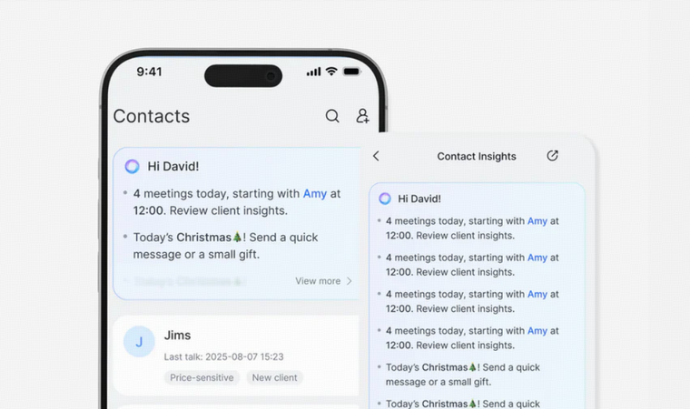 AI voice recorder for smart notes